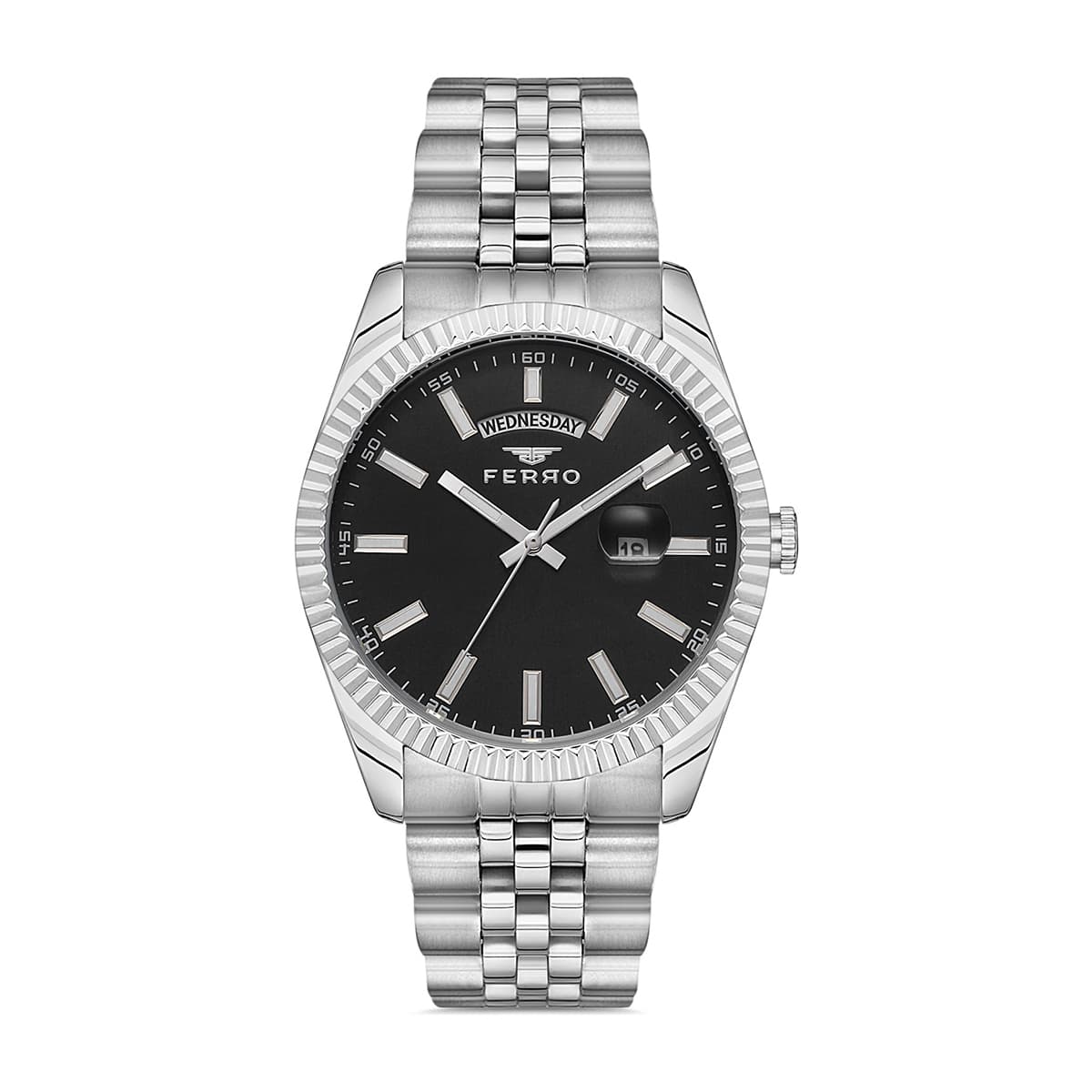 MONTRE FERRO HOMME ACIER